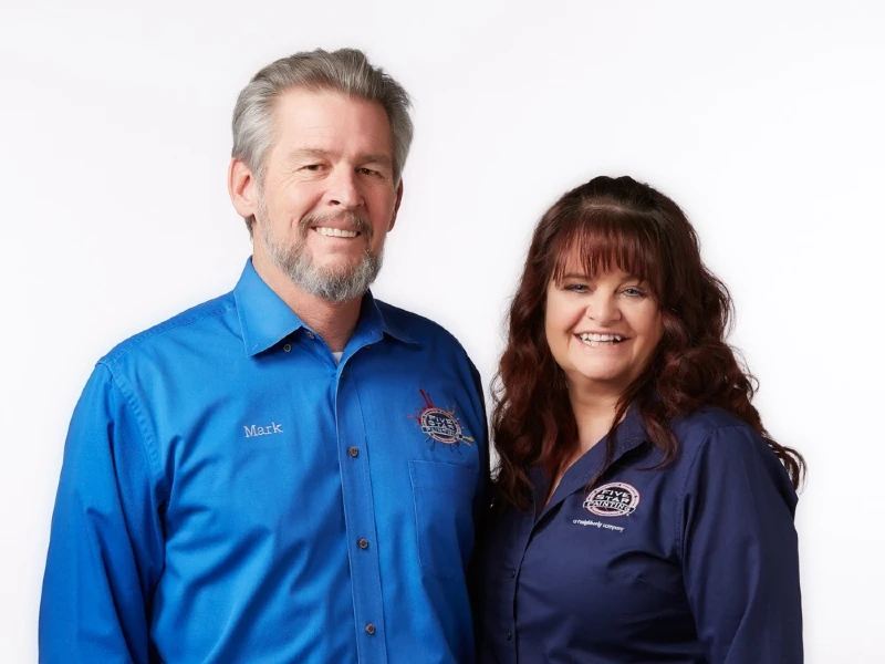 Photo of Five Star Painting Castle Rock owners, Mark and Melinda.