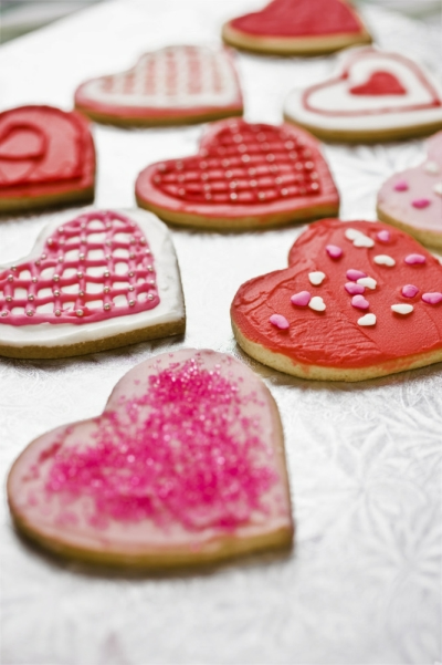 Valentine Party Ideas: Sugar Cookies