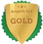 Angie's List Gold badge.