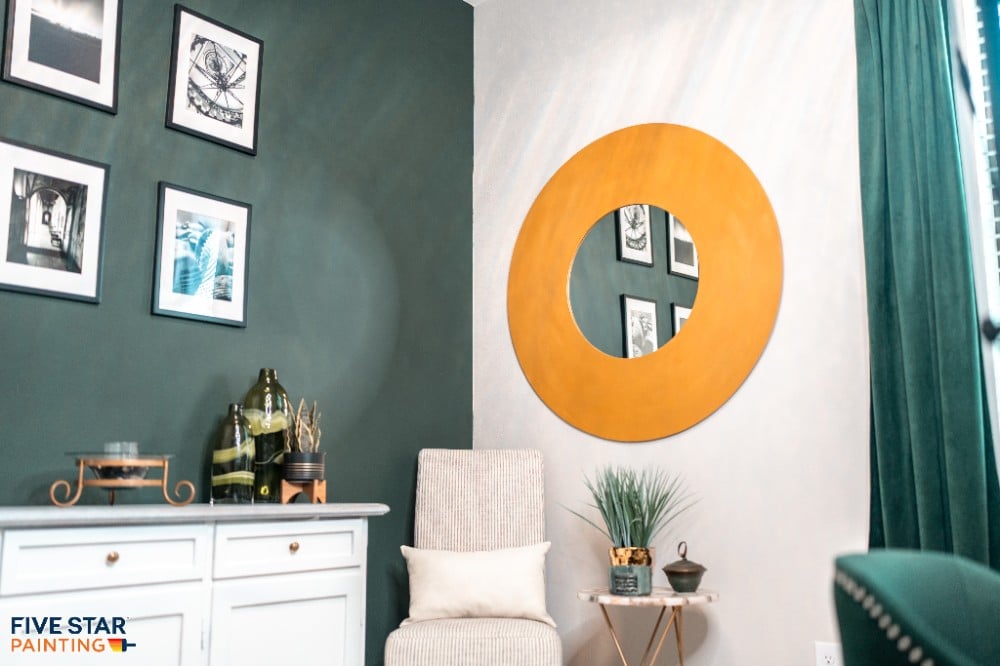 Accent Wall Interior in New Port Richey