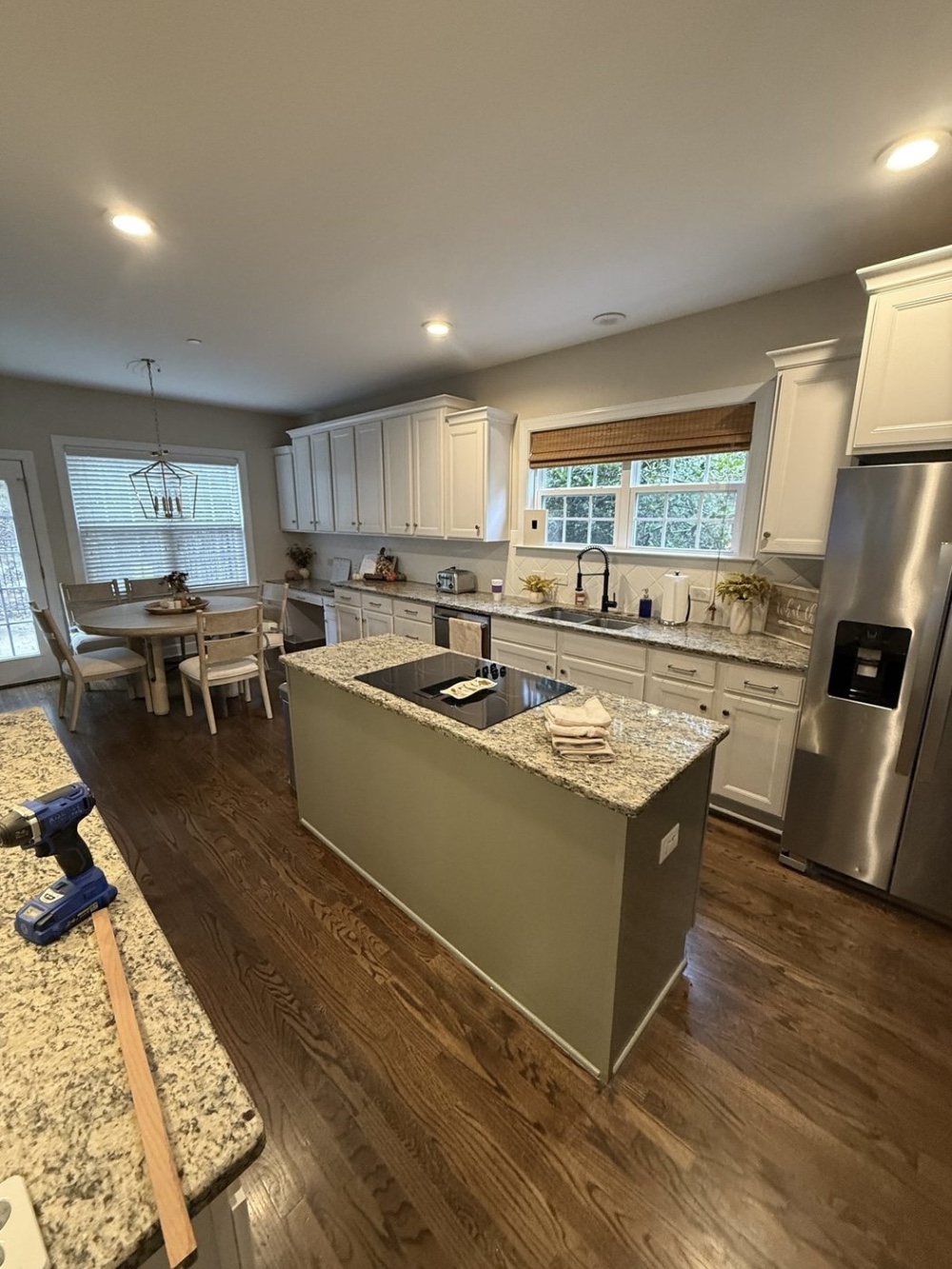 Cabinet refinishing Nolensville TN kitchen painting