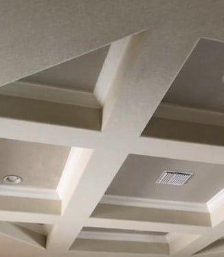 Complex Ceiling Painting in Trinity