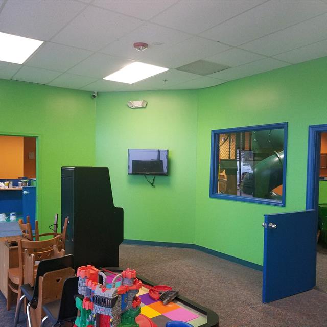 Daycare We services Raleigh, Durham, Chapel Hill, Wake Forest, Brier Creek, Hillsbourough, Pittsboro, Rolesville with Sherwin Williams, Ben Moore paints for Interior, Exterior, cabinets, Decks, & commerical