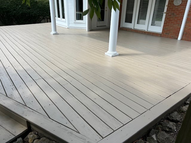 Deck after