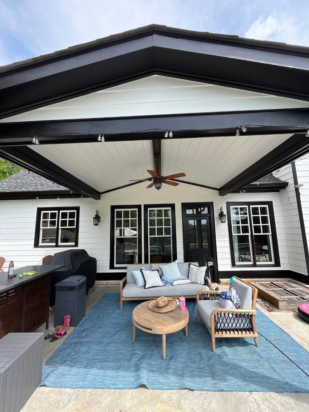 Exterior Patio Painting