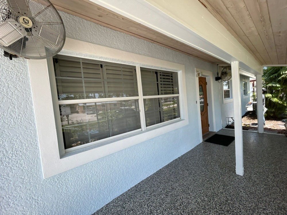 Exterior Repaint and Epoxy Front Porch