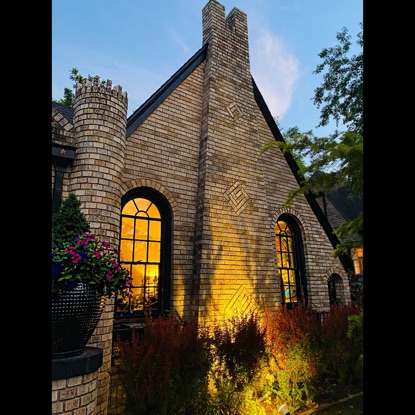 Exterior house painting with carpentry repairs. Color: Sherwin Williams - Tricorn Black