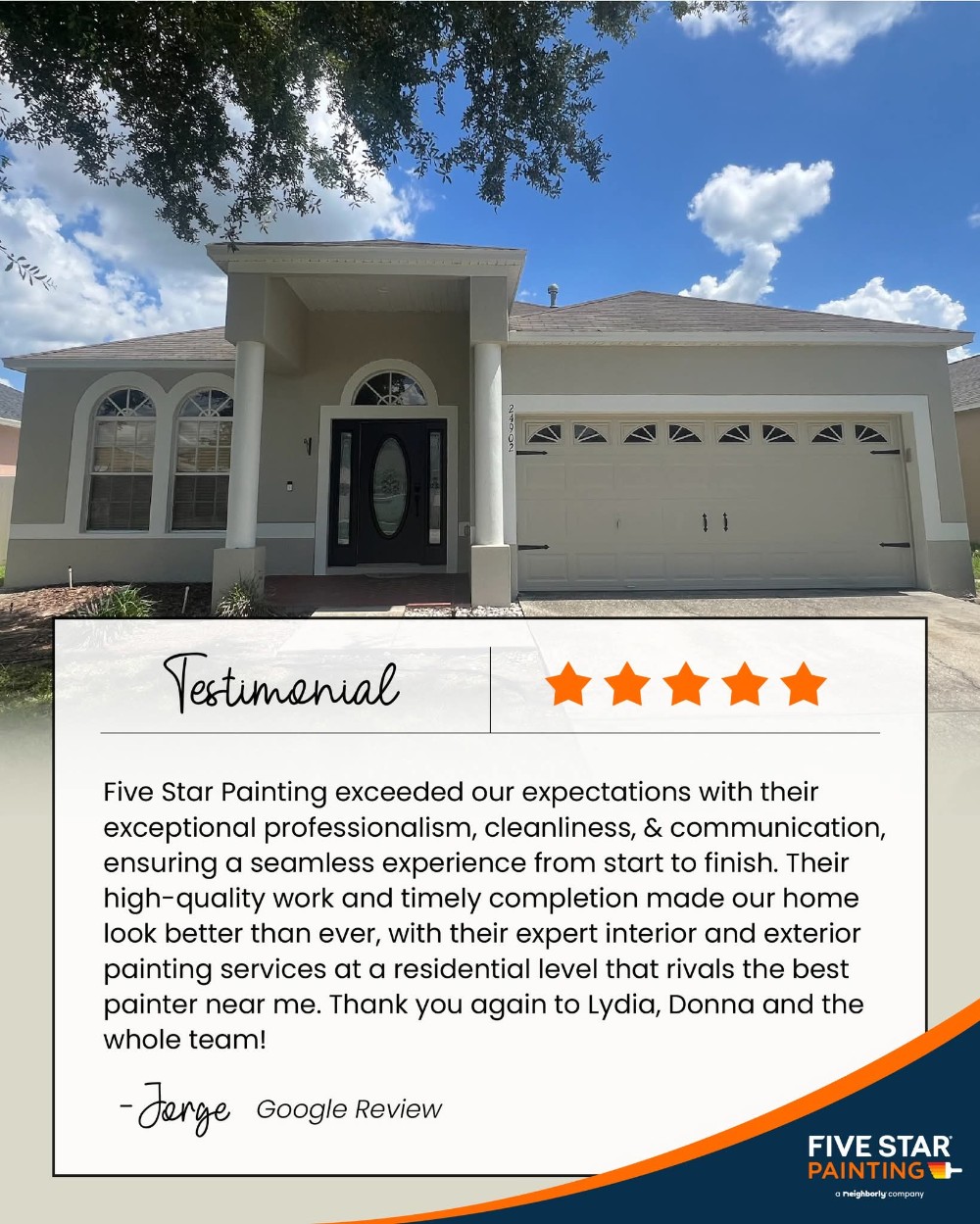 Exterior painting house painter land o lakes
