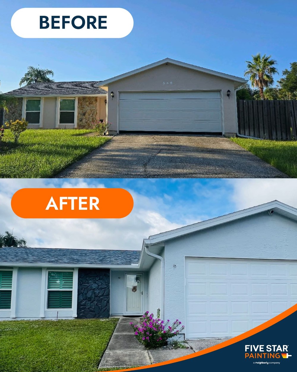 Exterior painting house painter oldsmar
