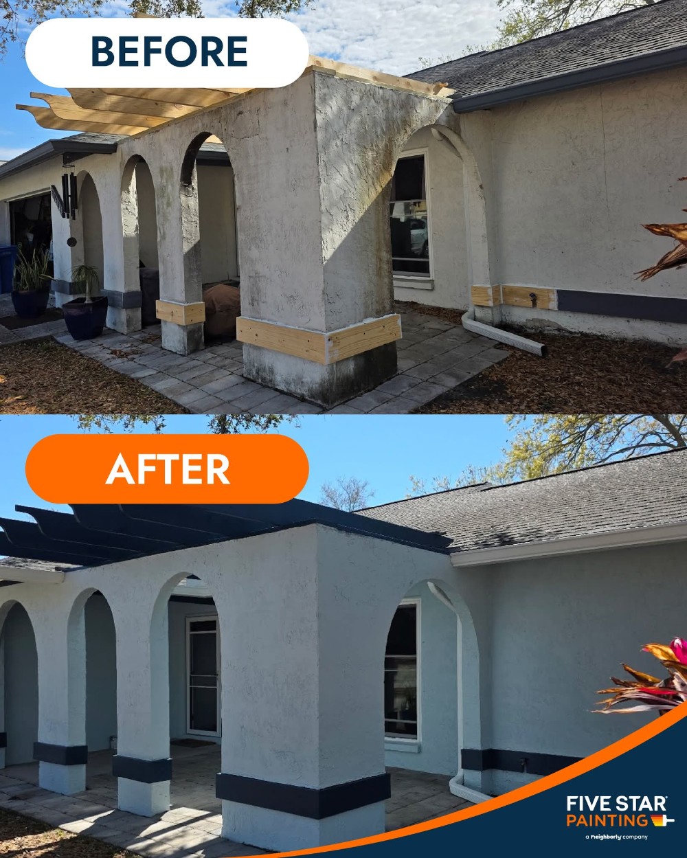 Exterior painting house painter town country