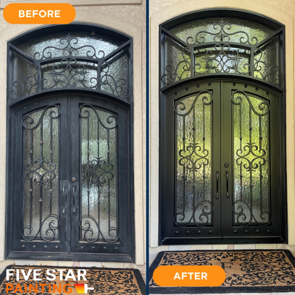 Front Metal Door Painting
