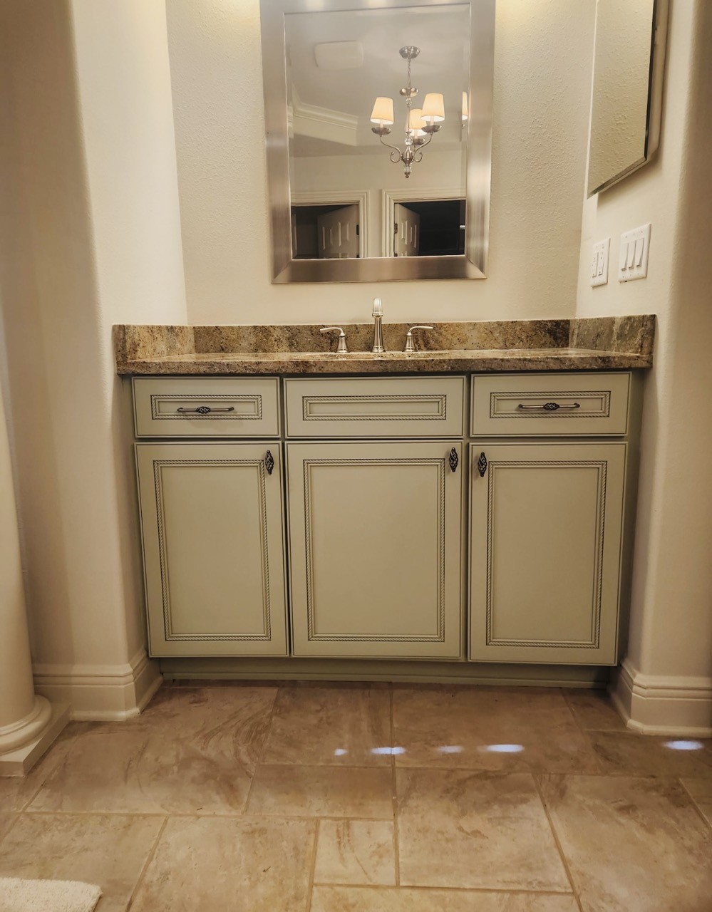 Interior Bathroom Cabinet painting