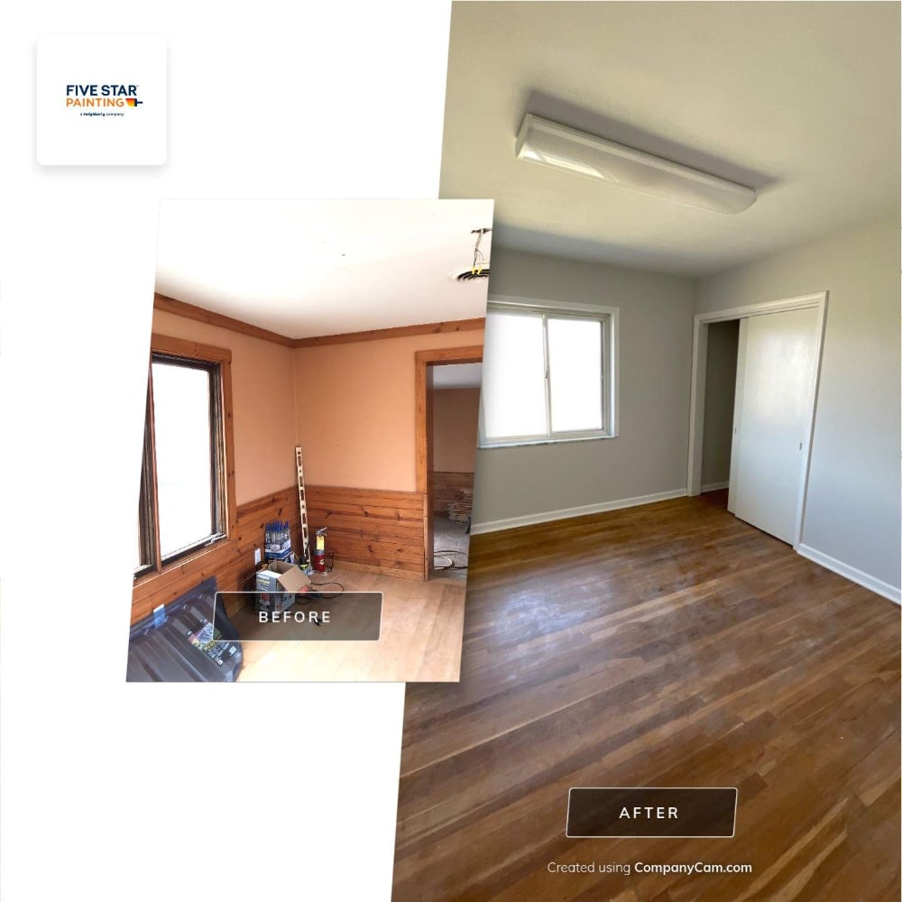 Interior Before and After