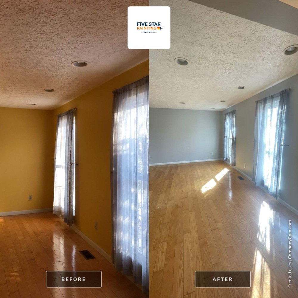 Interior Before and After