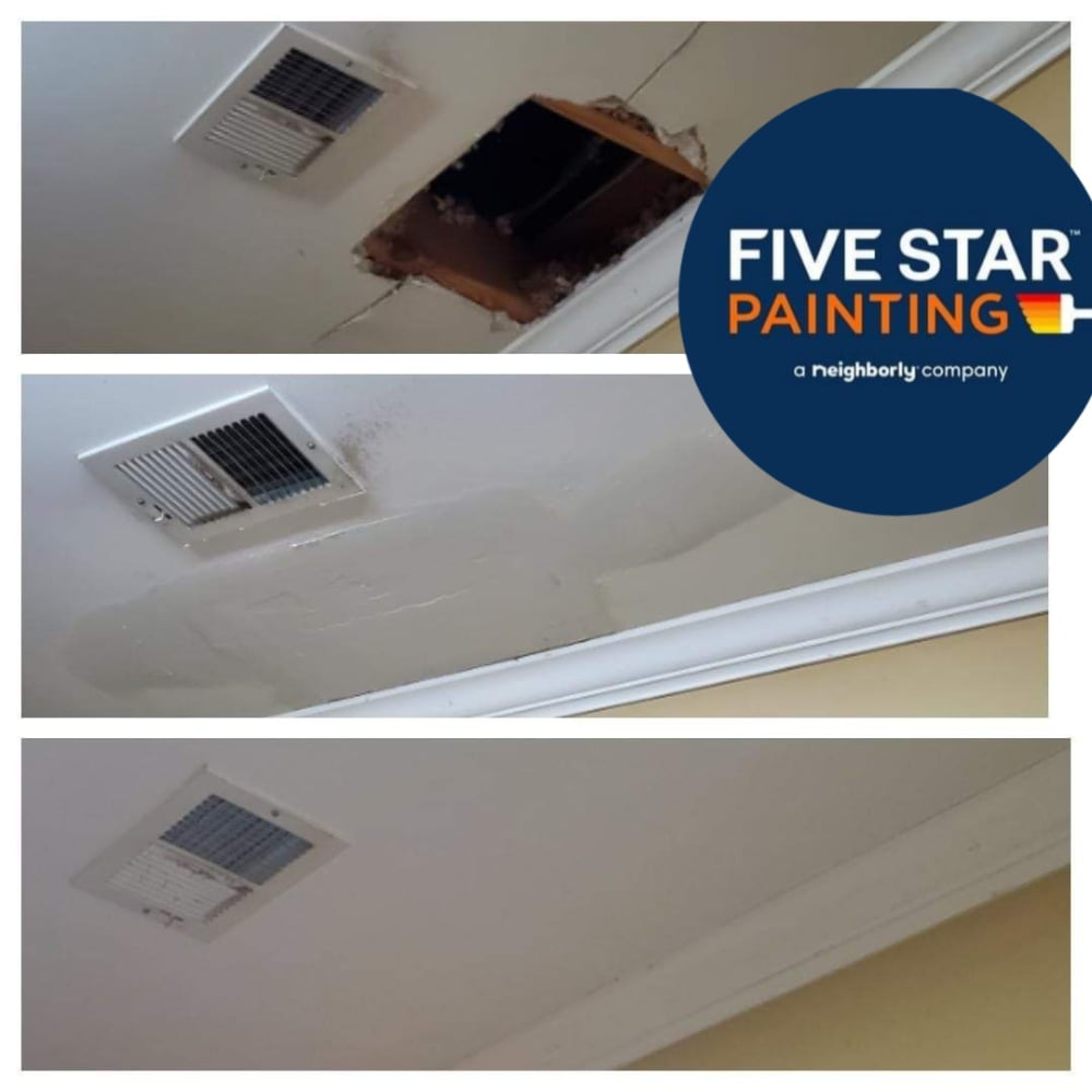 Interior sheetrock repairs & painting