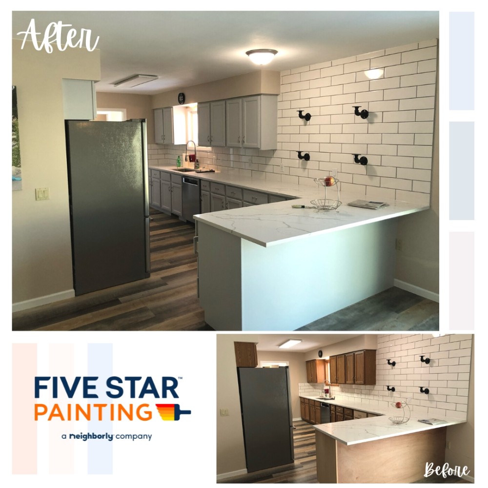 Kitchen Before and After