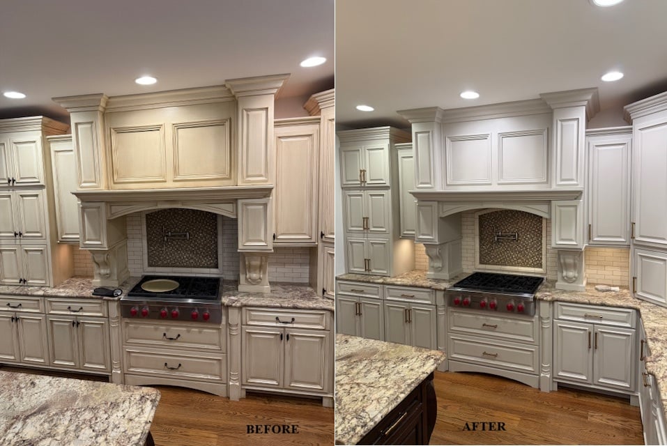 Kitchen Cabinet Refinish Revere Pewter Sherwin Williams Gallery Series 10 Sheen