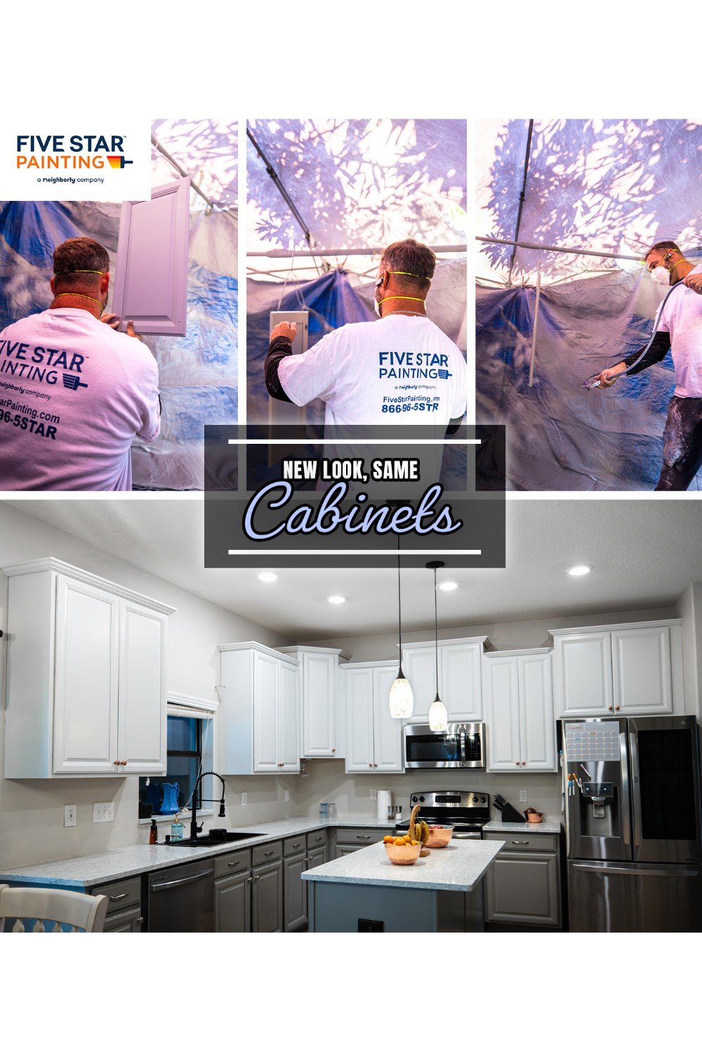 New Look Same Cabinets in Pasco