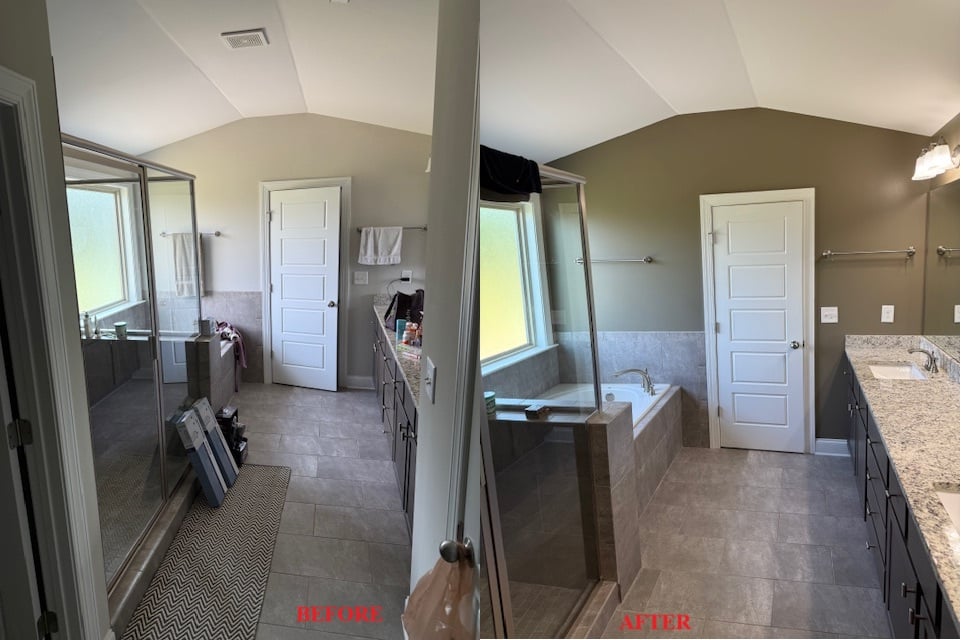 Primary Bathroom Duration Satin SW9608 Habitat Auburn Alabama