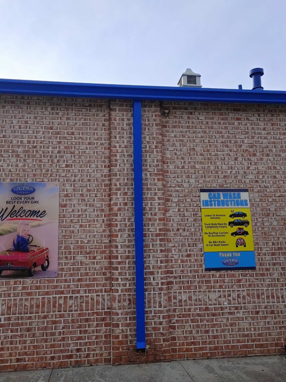 Ultra Car Wash Exterior Repaint