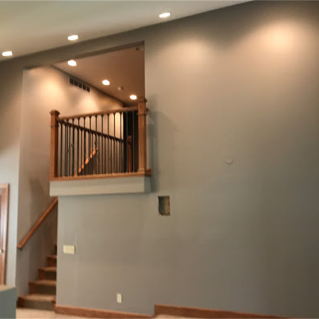 bannister and stairs