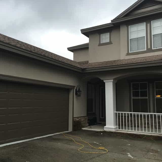 tan exterior home 