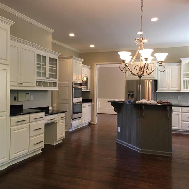 white cabinets