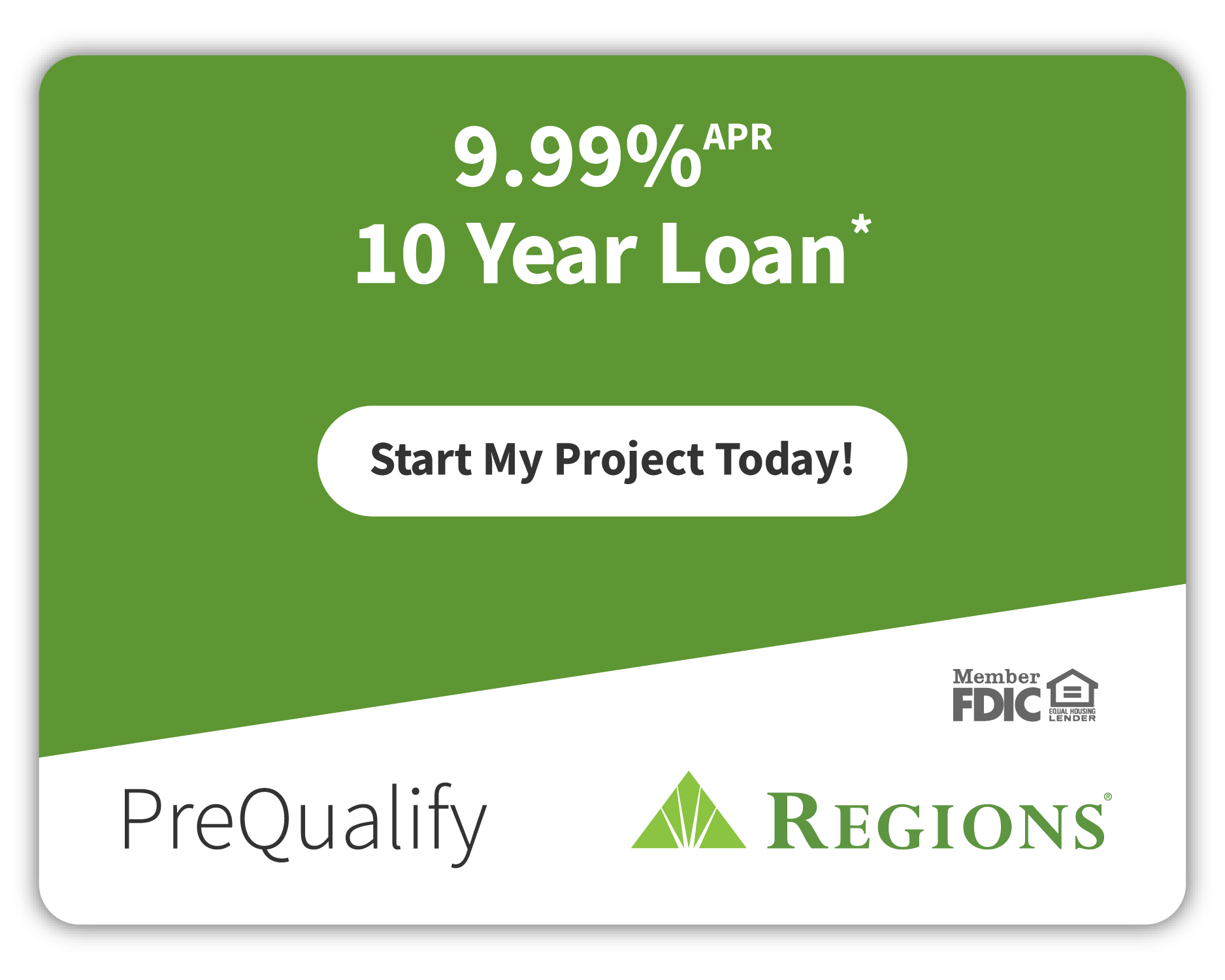 Pre Qualify >9.99% APR 10-Yr Loan