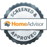 Home Advisor Screened and Approved badge.