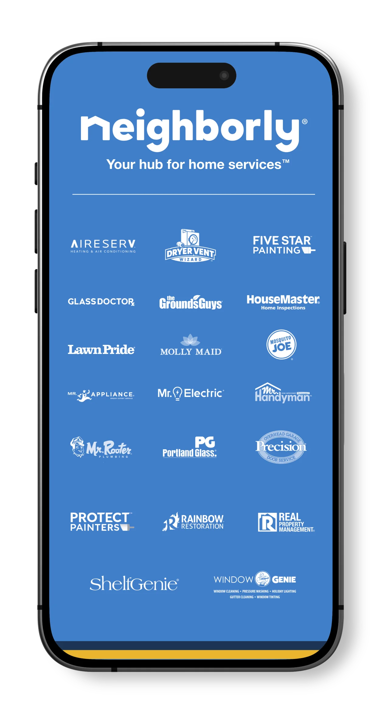 Trust Neighborly App Graphic.