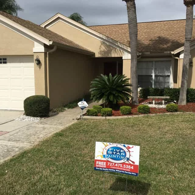 Five Star Painting Exterior Home.