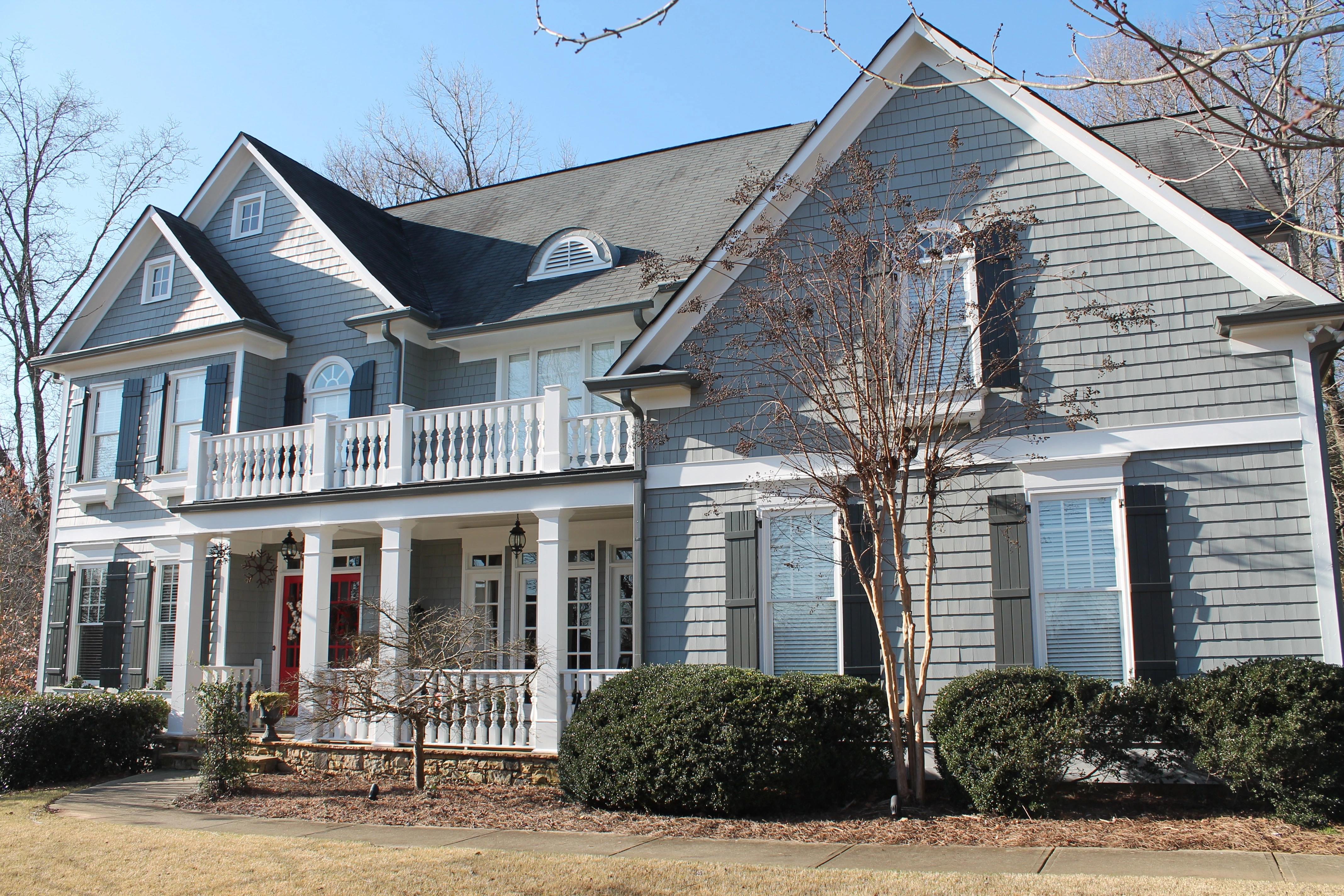 Painted Home Exterior.