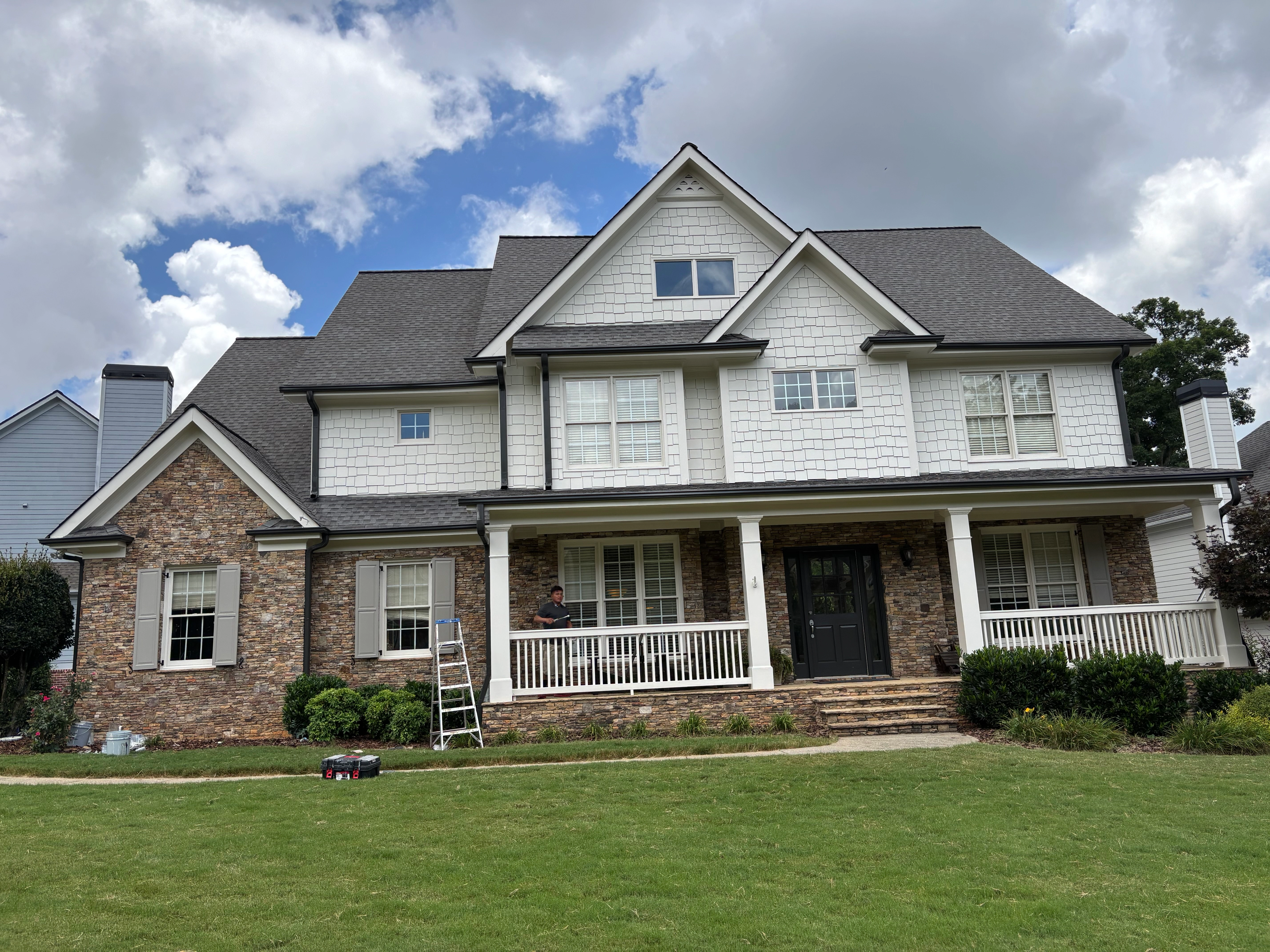 Painted Home Exterior.