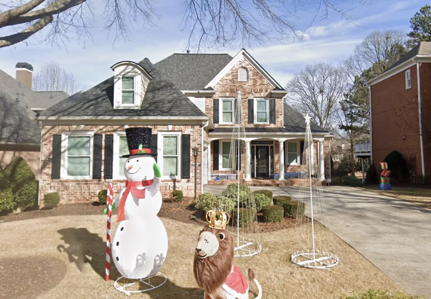 Painted Home Exterior.
