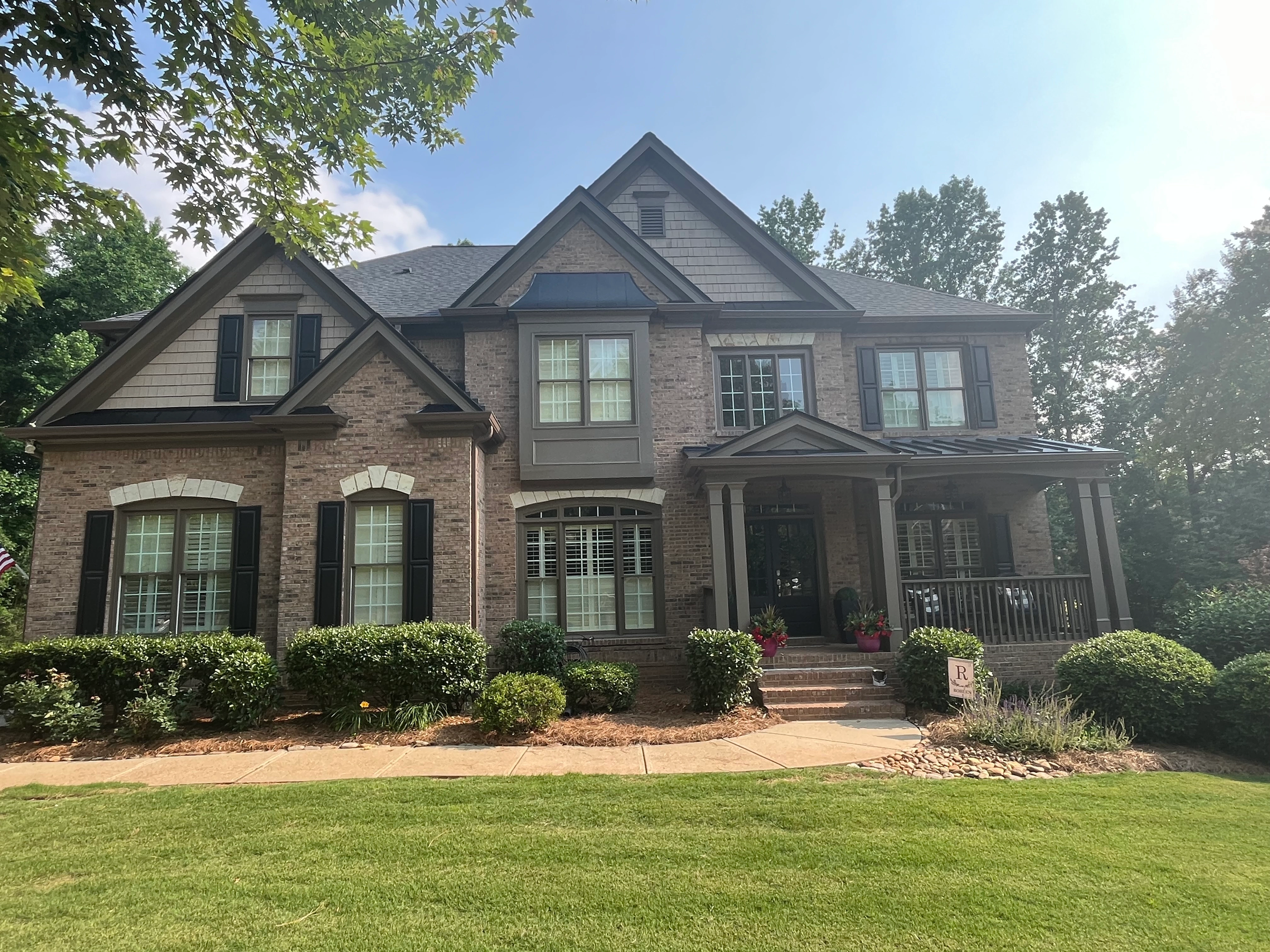 Painted Home Exterior.