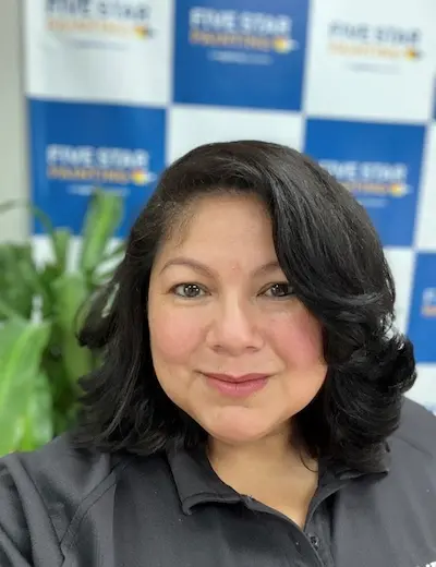 Gloria Villalobos, Office Manager and HR Professional for Five Star Painting of Huntsville.