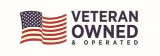 Veteran Owned and Operated logo.