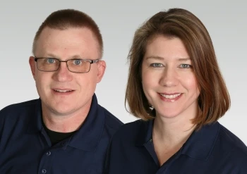 Five Star Painting franchise owners Kevin Eveker and Carolyn Griffin  
