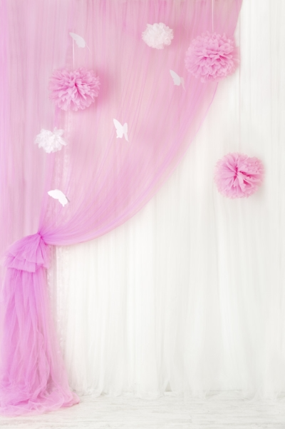 Pink wall decorations