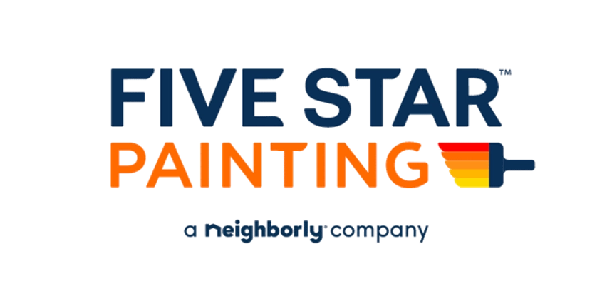 Five star painting logo