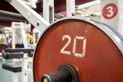 Decoraing with Red: Home Gym