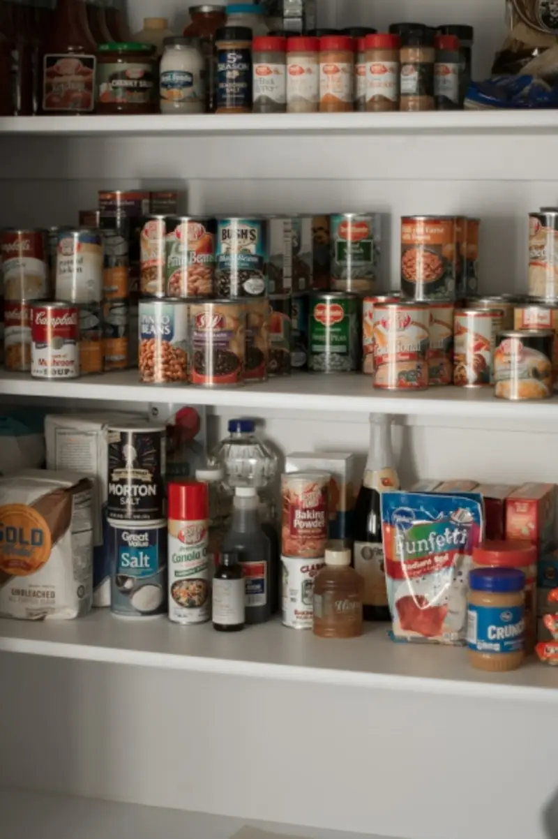 Stocked Pantry.