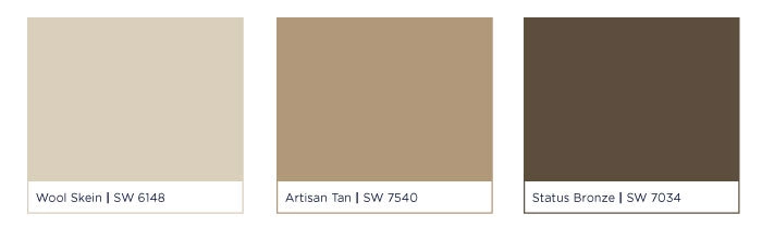 Artisan Tan SW 7540, Yellow Paint Colors