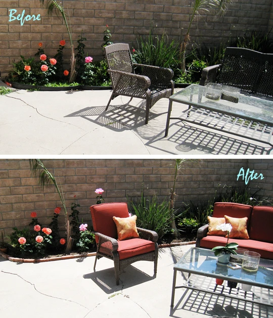 Patio Furniture Transformation 