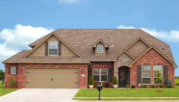 Exterior Shot of Red Brick Home