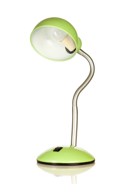 Lime Green Study Lamp   