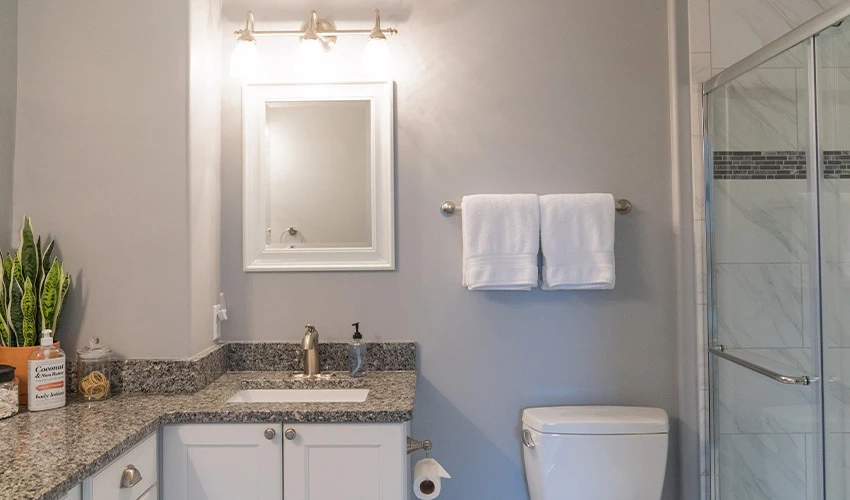 Best Paint Color For A Small Bathroom