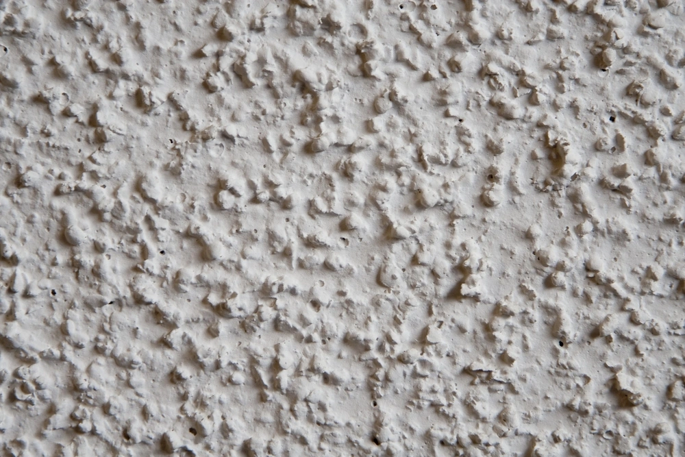 Popcorn ceiling