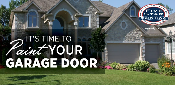 Blog title superimposed over photo of large, two-story house with two attached garages and a manicured, green front lawn