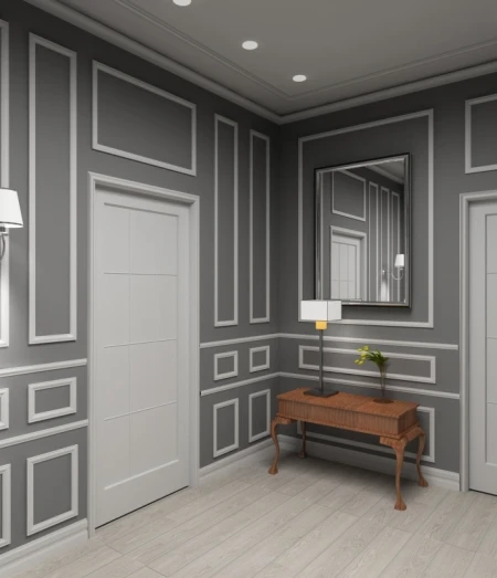 Bold Hallway Design 